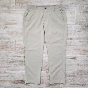 Under Armour Match Play Pants Men's Golf Performance Stretch Grip Waist 36W 30L